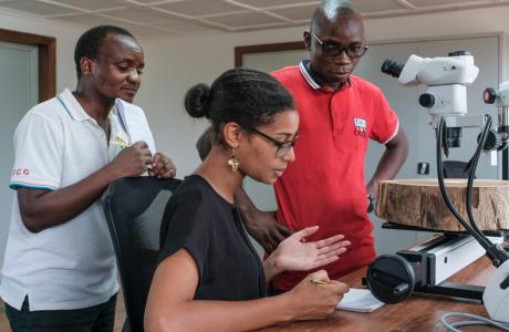 Gloednieuw laboratorium houtbiologie in de Democratische Republiek Congo is uniek in Sub-Saharaans Afrika
