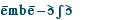 "emb"e-`OS`O"