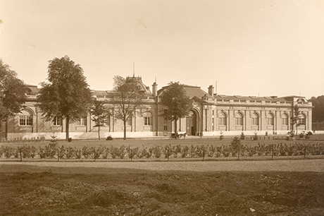 le bâtiment du musée vers 1910