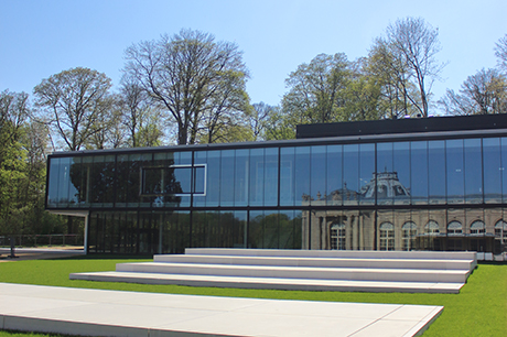 Le nouveau pavillon d'accueil