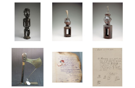 War trophies, ethnographic objects, and political documents obtained by the military officer Émile Storms