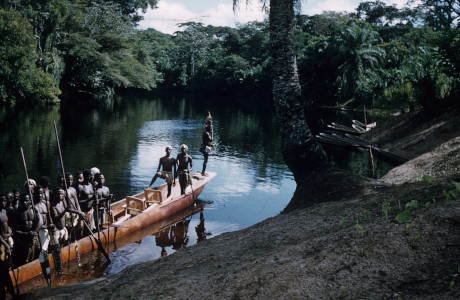 the canoe on the ruiki river