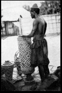 man playing the drum