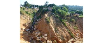 gully formation in DRC