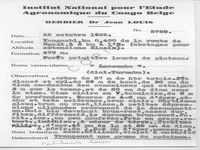 herbarium label