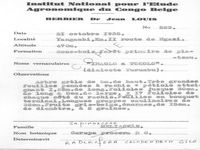 herbarium label