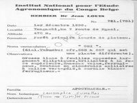 herbarium label
