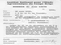herbarium label