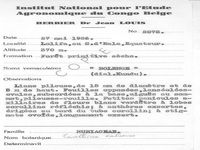 herbarium label