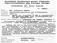 herbarium label
