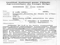 herbarium label