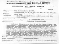herbarium label
