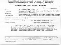 herbarium label