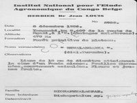 herbarium label