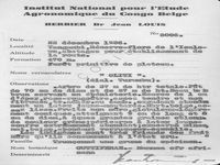 herbarium label