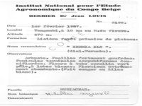 herbarium label