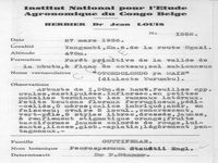 herbarium label